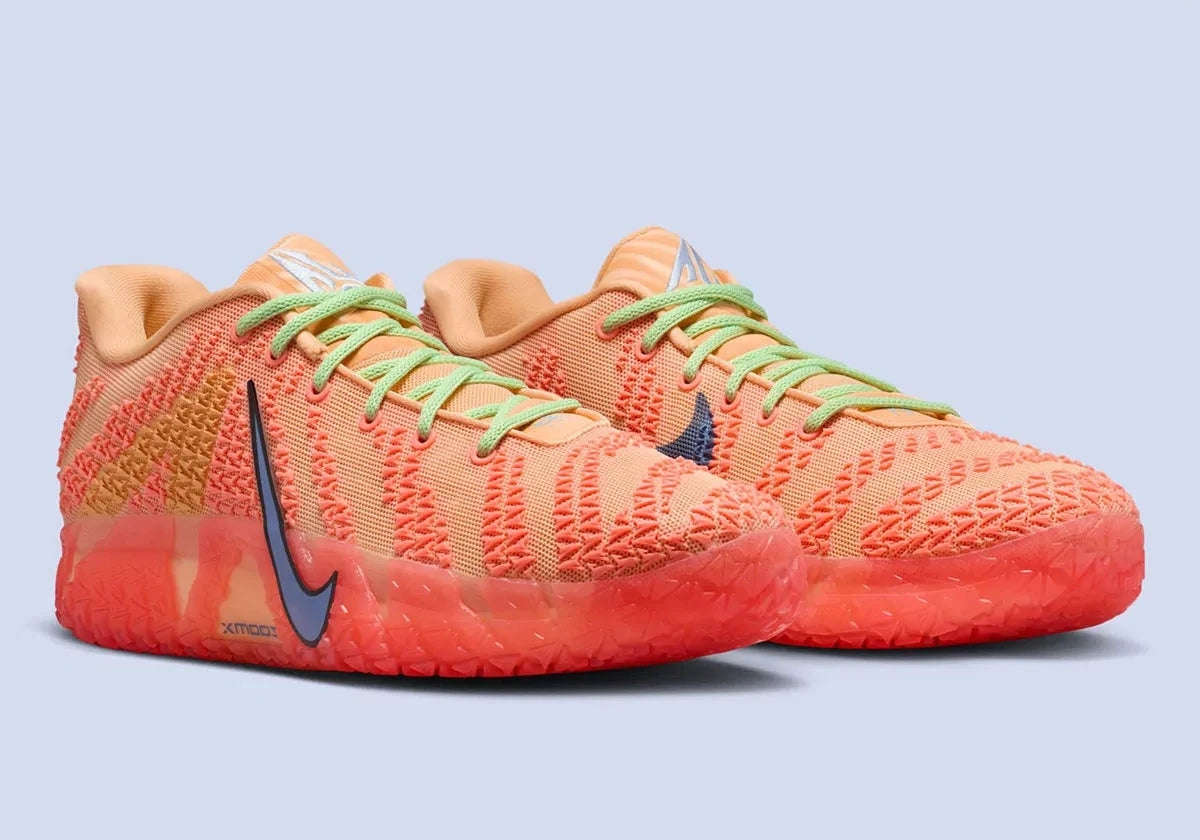 Sneakers Nike Ja 3 Daybreak en mesh technique avec semelle réactive, traction multidirectionnelle et design basketball moderne.Vue de profil