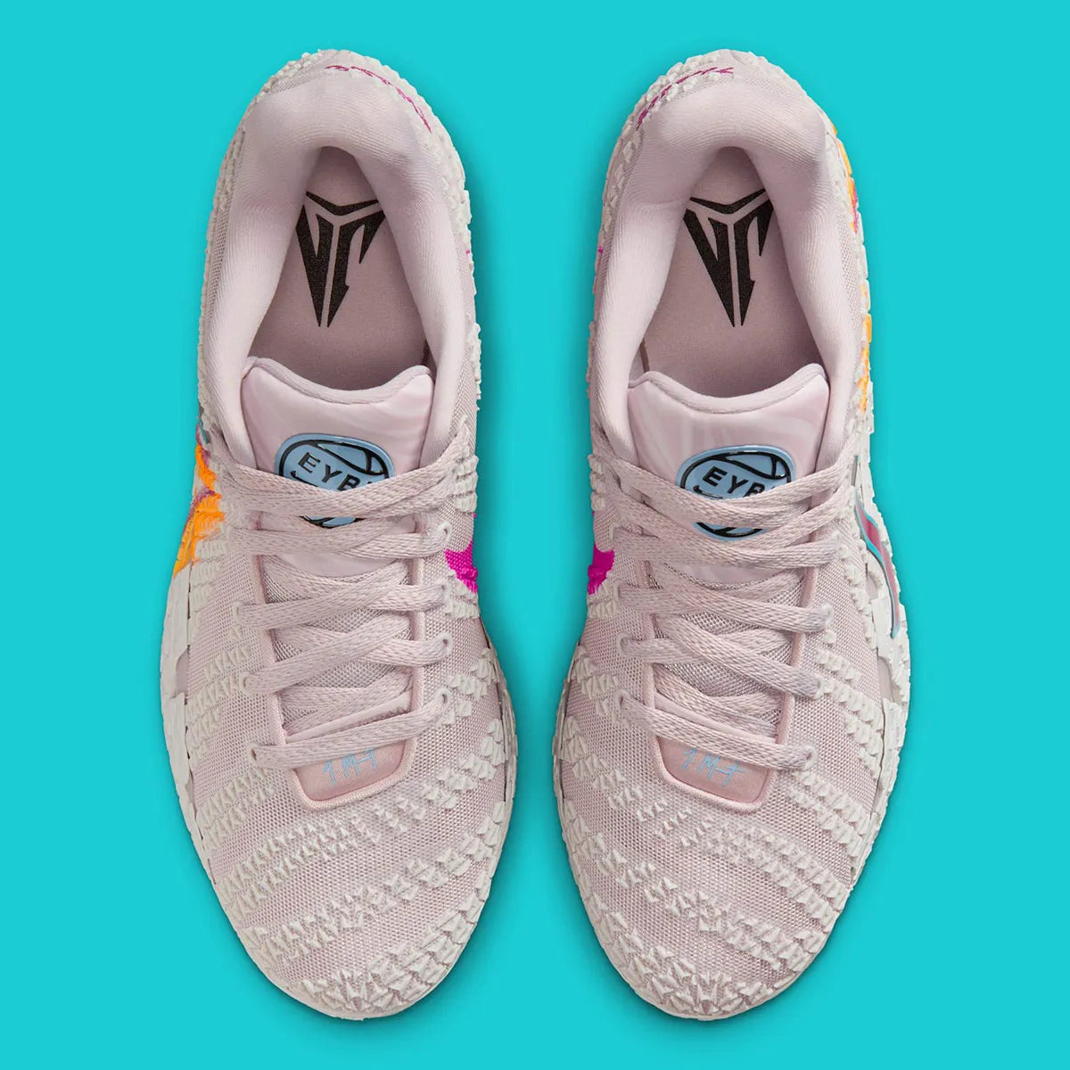 Nike JA 3 EYBL – sneaker signature Ja Morant coloris pastel violet rose cactus or avec amorti ZoomX et traction mini-JA