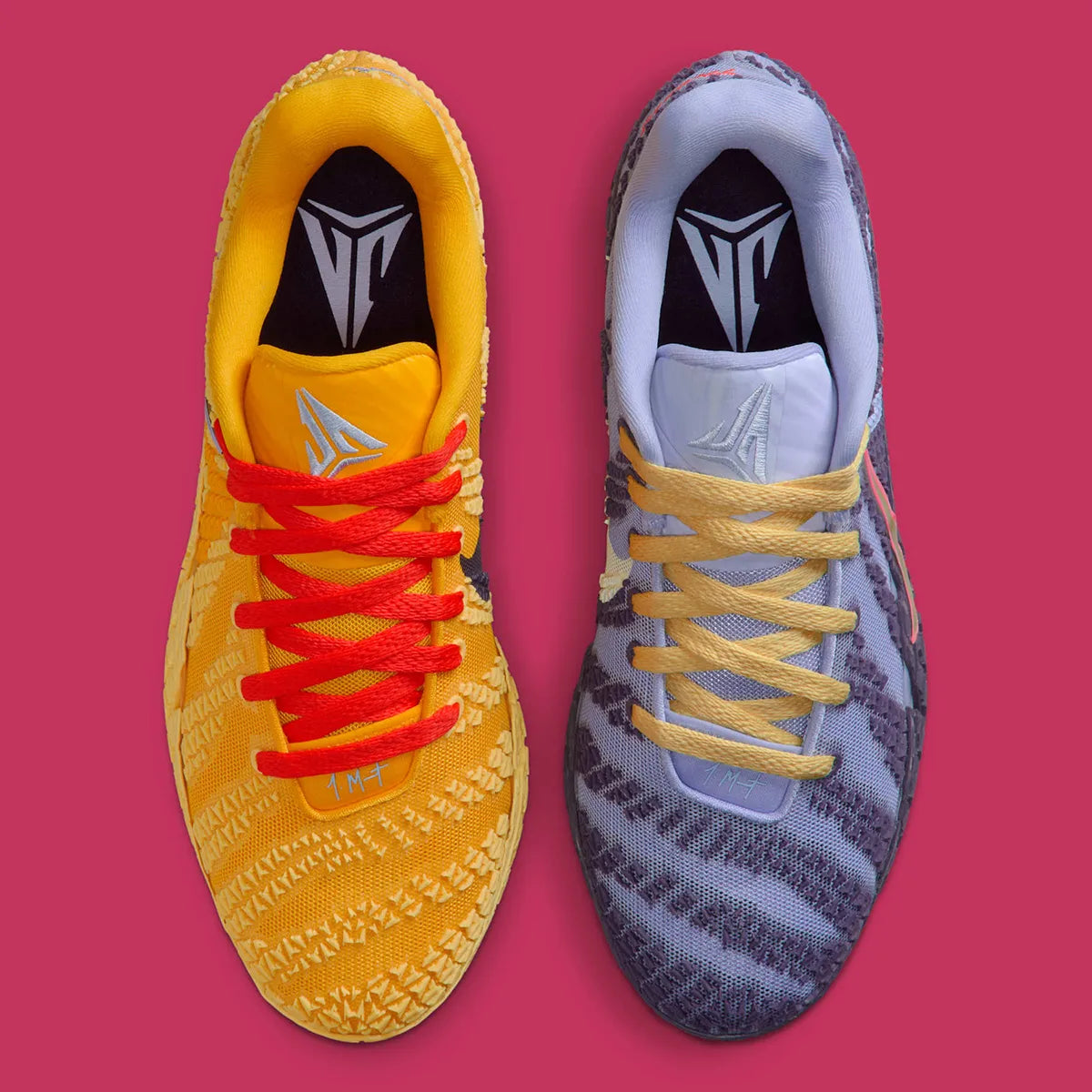 Nike JA 3 Hustle & Flow – sneaker Ja Morant coloris University Gold et Purple Dynasty dépareillés avec amorti ZoomX et traction JA