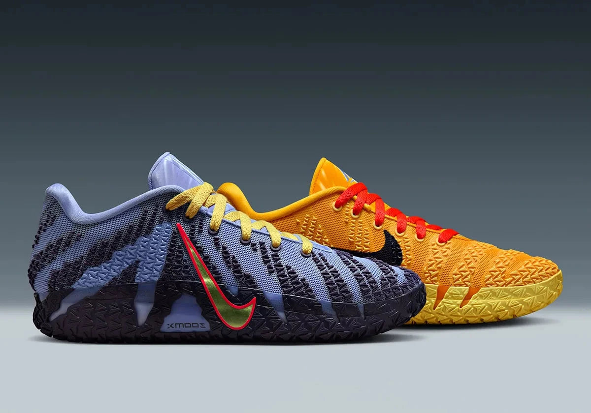 Nike JA 3 Hustle & Flow – sneaker Ja Morant coloris University Gold et Purple Dynasty dépareillés avec amorti ZoomX et traction JA