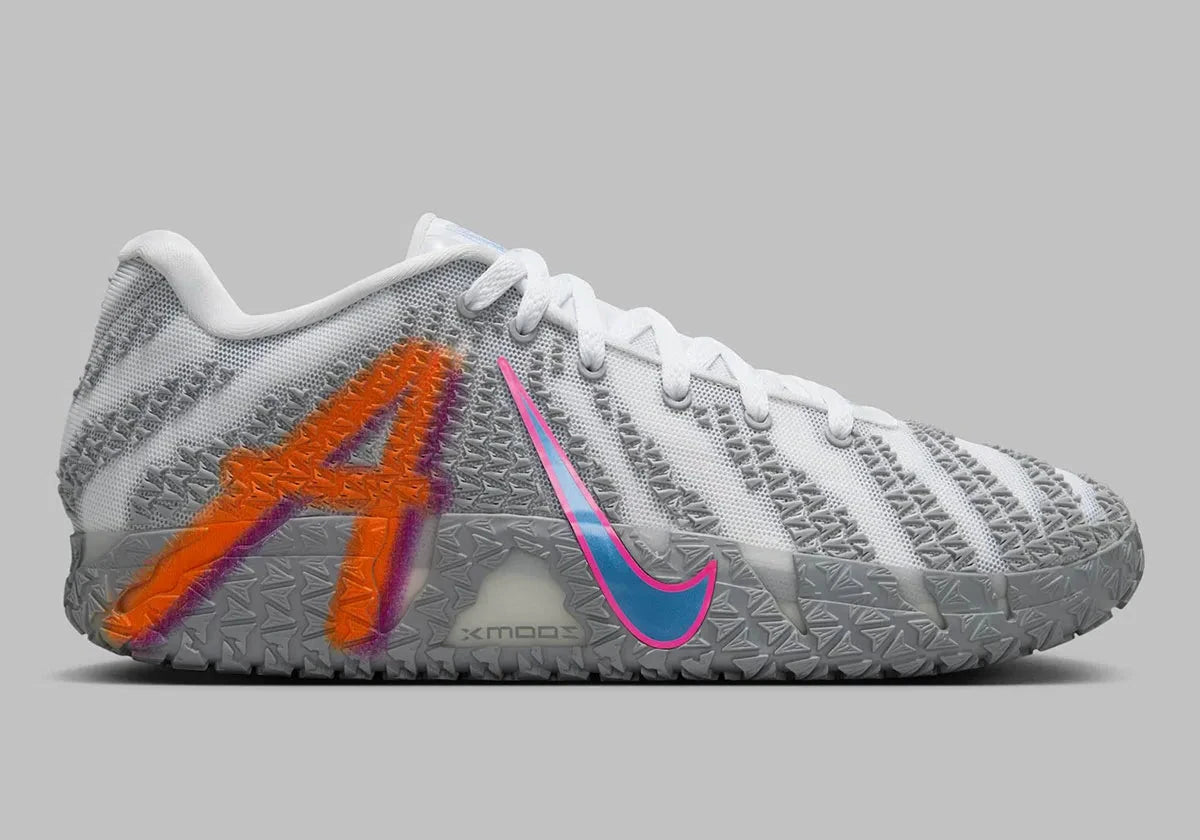 Sneakers Nike Ja 3 Light Show multicolores en mesh technique avec amorti Zoom Air et design lumineux signature