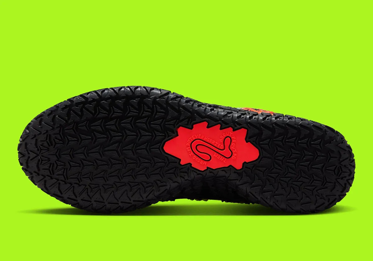 Nike JA 3 NY vs NY – sneaker Ja Morant New York black orange neon yellow crimson mint foam ZoomX full-length