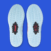 Sneakers Nike Ja 3 Outer Space en mesh technique avec semelle réactive, traction multidirectionnelle et design basketball inspiré de l’univers spatial.Vue de la semelle extérieur 