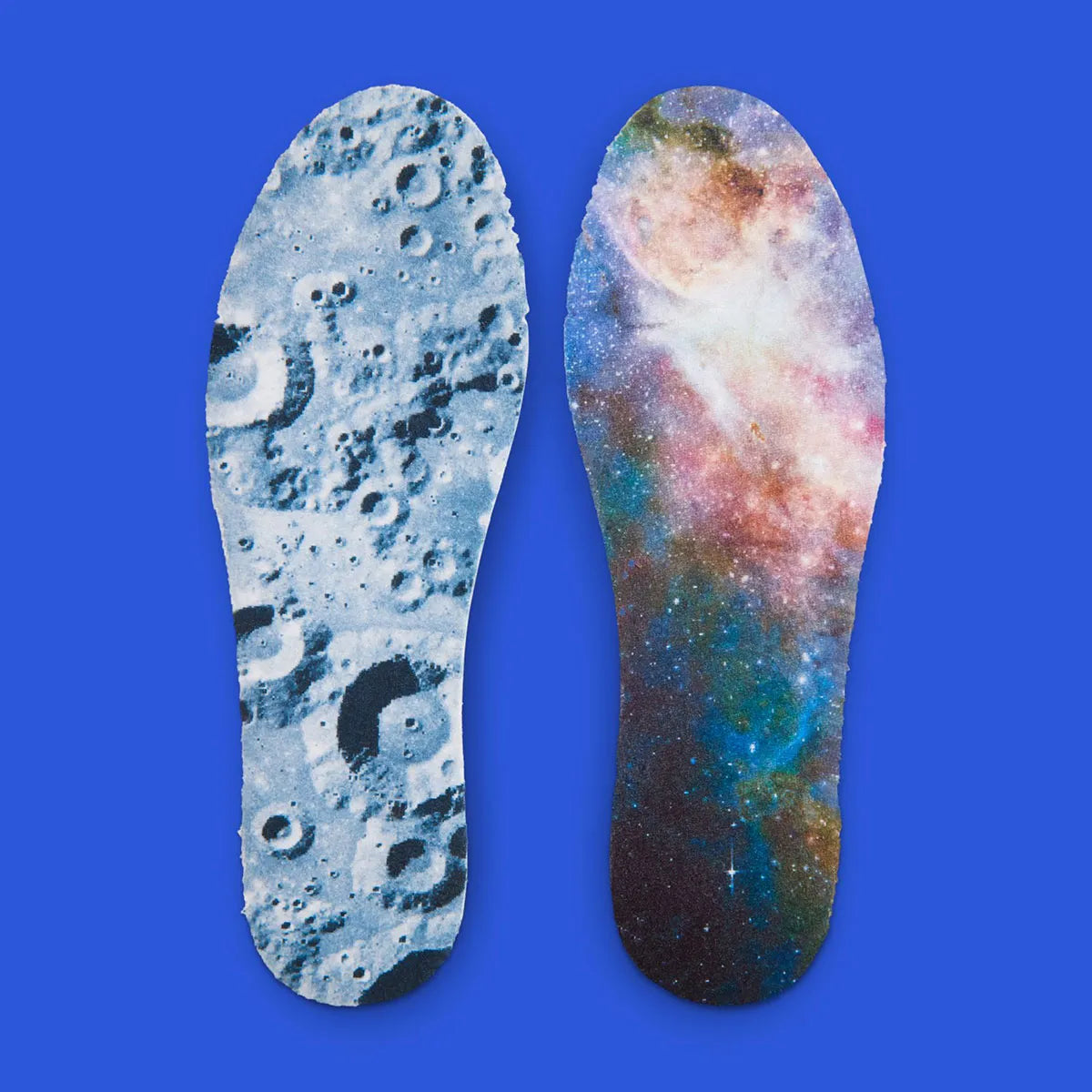 Sneakers Nike Ja 3 Outer Space en mesh technique avec semelle réactive, traction multidirectionnelle et design basketball inspiré de l’univers spatial.Vue de la semelle intérieur 