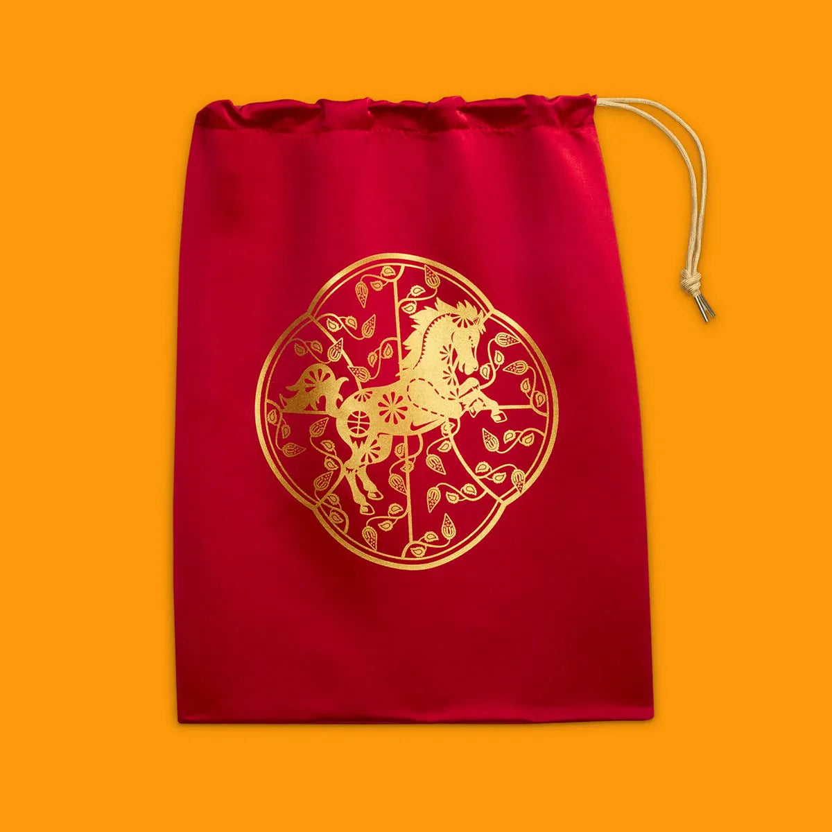 Sac de transport de la sneakers Nike Ja 3 Year Of The Horse rouges et dorées en mesh technique avec amorti Zoom Air et design symbolique premium