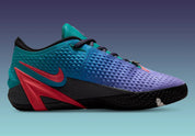 Nike Ja 4 NY vs. NY, chaussure de basketball signature de Ja Morant au coloris multicolore inspiré des playgrounds de New York vue de profil intérieru. 