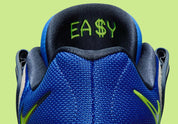 Sneaker de basketball Nike KD 18 Seat Pleasant en mesh technique multicouche avec amorti Zoom Air et semelle à traction multidirectionnelle.