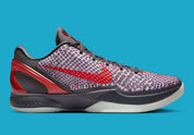 Nike Kobe 6 Protro ASG Hollywood 3D édition 2026 avec textures sculpturales, coloris audacieux et amorti Zoom Air optimisé. vue de profil