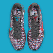 Nike Kobe 6 Protro ASG Hollywood 3D édition 2026 avec textures sculpturales, coloris audacieux et amorti Zoom Air optimisé. vue de dessus