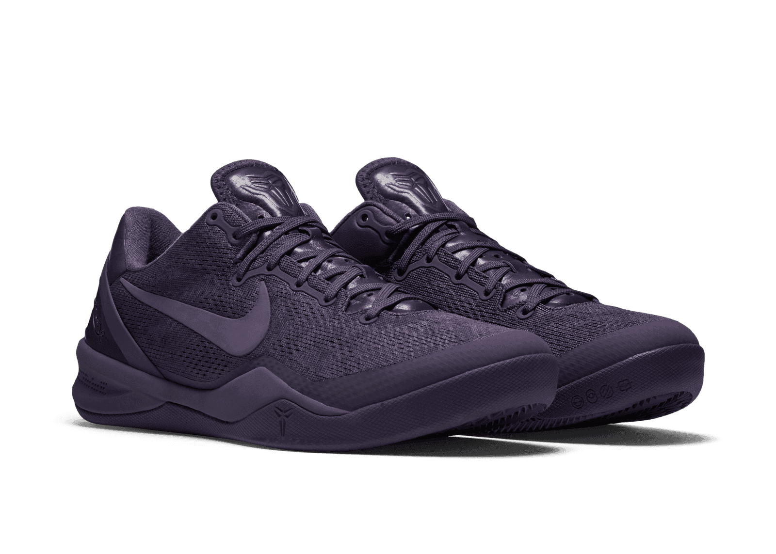 Nike Kobe 8 Black Mamba Collection Fade to Black, chaussure de basketball basse Nike issue du pack Fade to Black célébrant la carrière de Kobe Bryant.