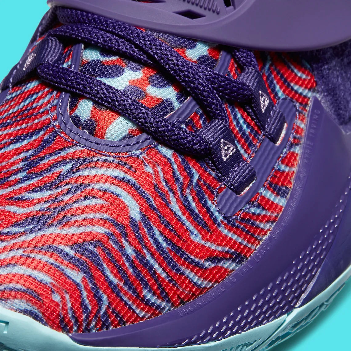 Nike Kyrie 3 Low New Orchid zoom avant