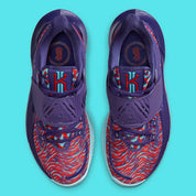 Nike Kyrie 3 Low New Orchid vu de dessus