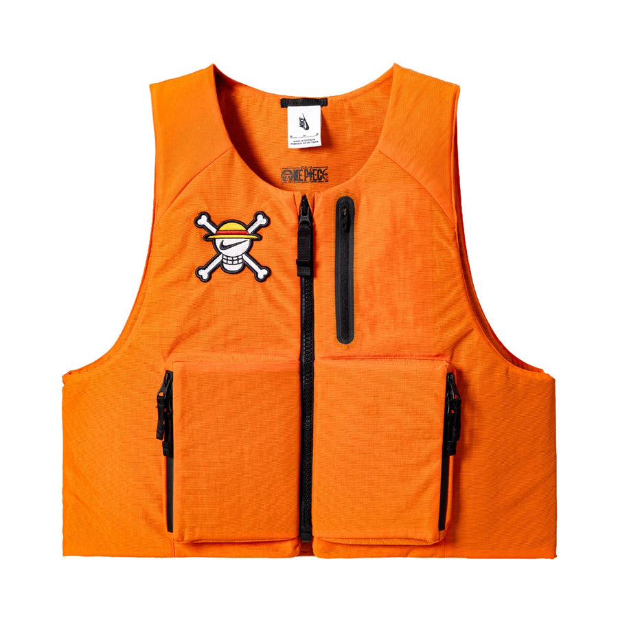 Nike x One Piece Vest Safety Orange