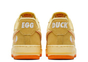 Sneakers Nike Air Force 1 Low Ducks of a Feather University of Oregon vert et jaune en cuir premium avec amorti Air iconique