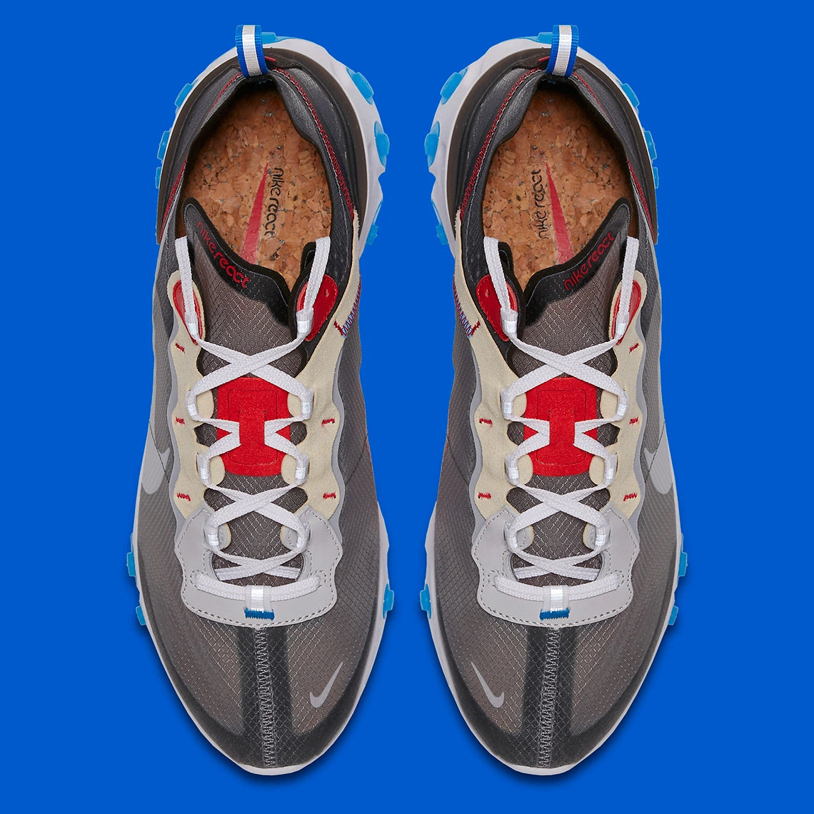 Nike - React Element 87 Dark Grey Photo Blue