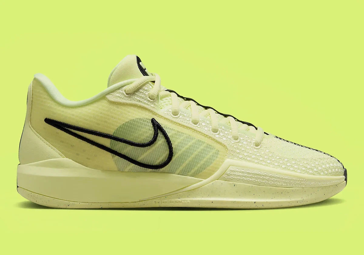 Nike Sabrina 1 Exclamation​ green with swoosh black nike