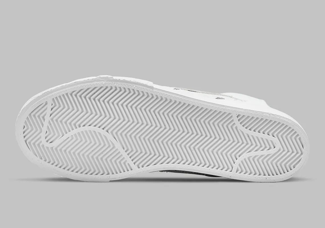 Nike SB Zoom Blazer Mid Premium Floral White Grey