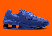 Nike Shox Ride 2 Sapphire Black noires avec détails bleu Sapphire et amorti Nike Shox.