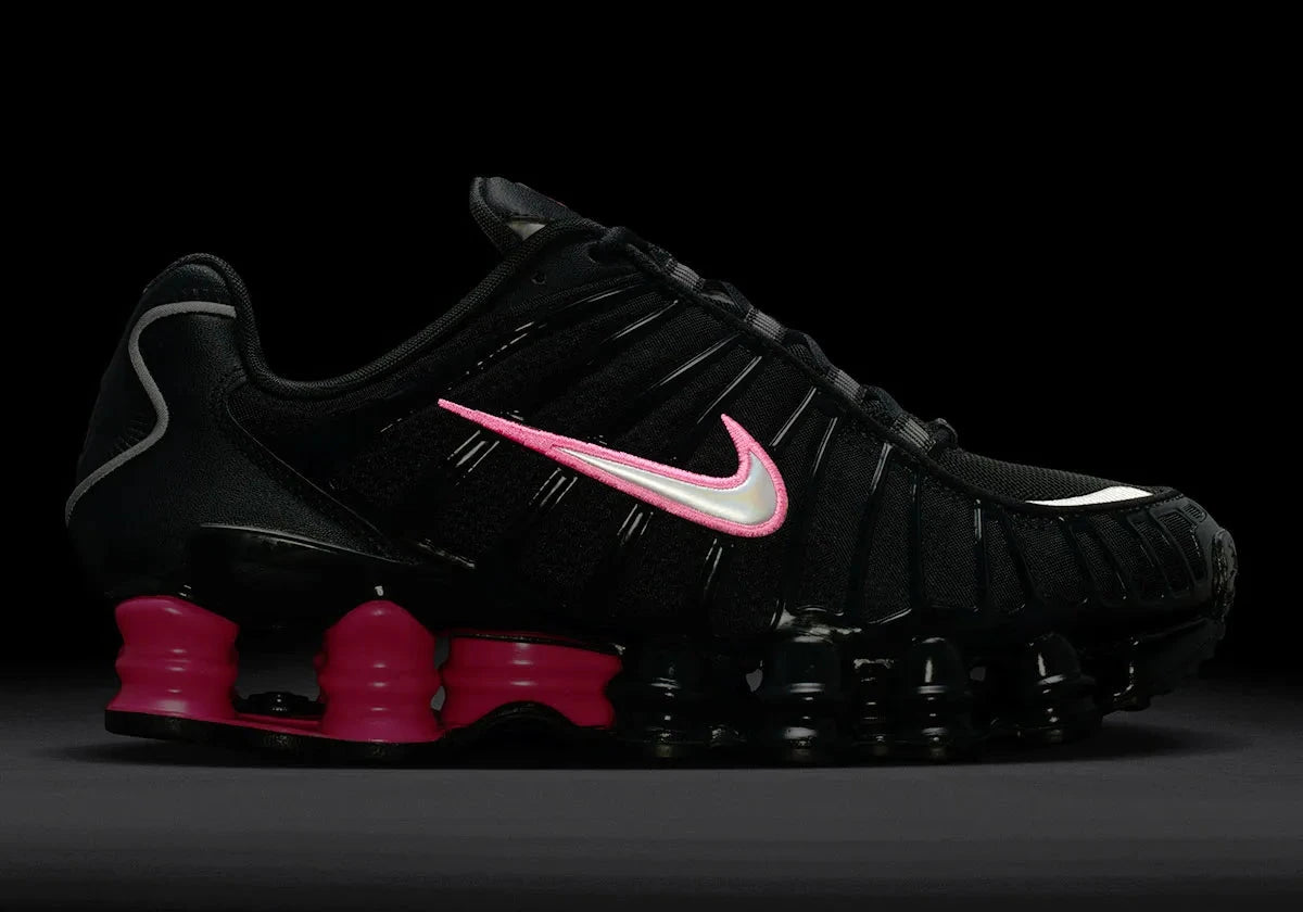 Nike Shox TL Off Noir Hyper Pink Silver