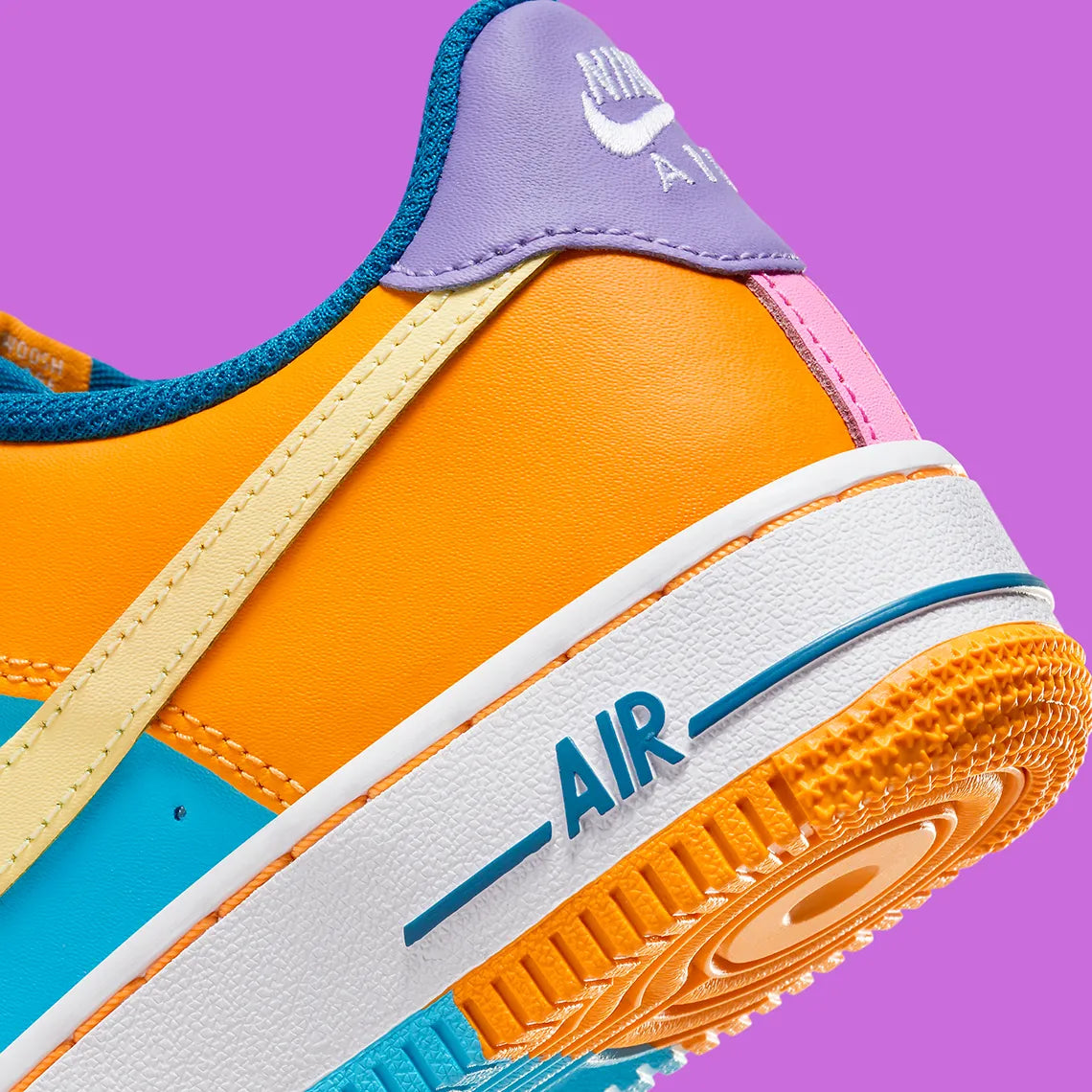Nike air force 1 yellow blue shop