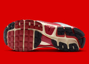 Sneakers Nike Zoom Vomero 5 Gym Red Chrome en mesh respirant avec amorti Zoom Air premium et détails design sportifs