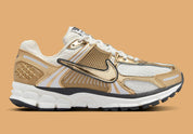 Nike Zoom Vomero 5 Metallic Gold – sneaker or métallisé en mesh et cuir avec amorti Zoom Air visible