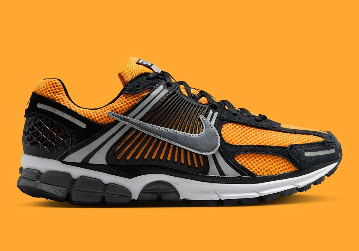 Sneakers Nike Zoom Vomero 5 Sundial jaunes en mesh respirant avec détails réfléchissants et amorti Zoom Air