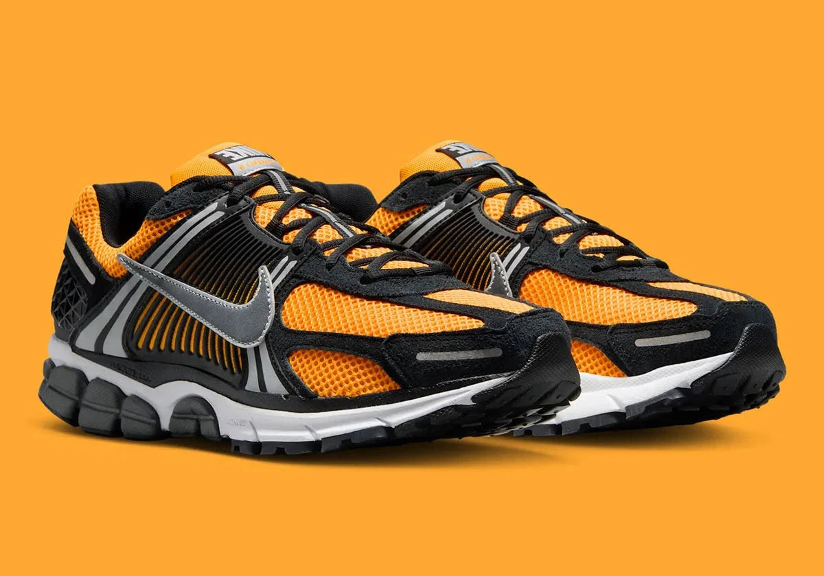 Sneakers Nike Zoom Vomero 5 Sundial jaunes en mesh respirant avec détails réfléchissants et amorti Zoom Air