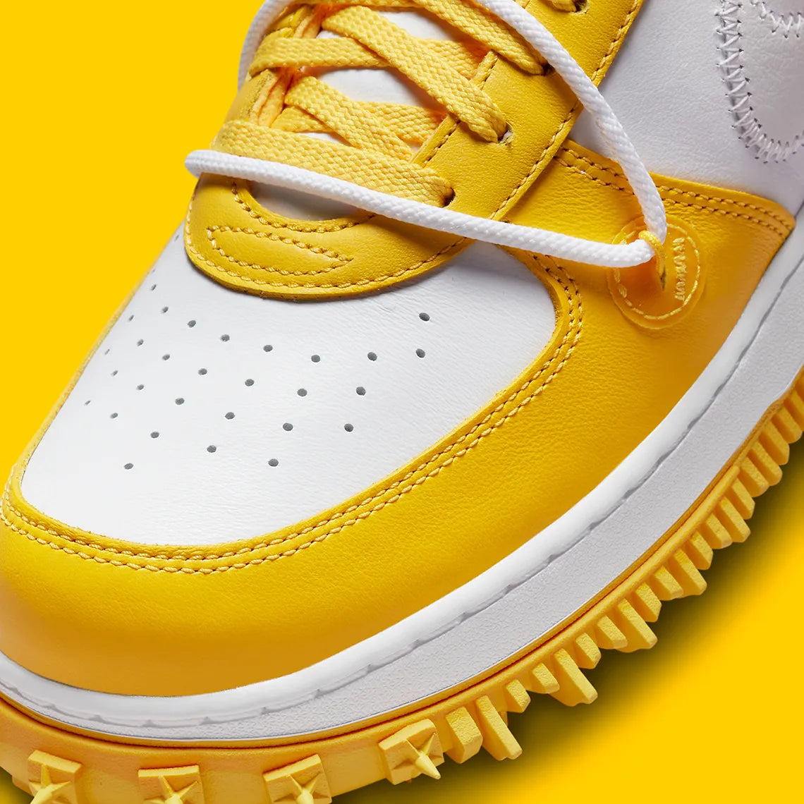 Nike Air Force 1 Mid SP Off White Varsity Maize