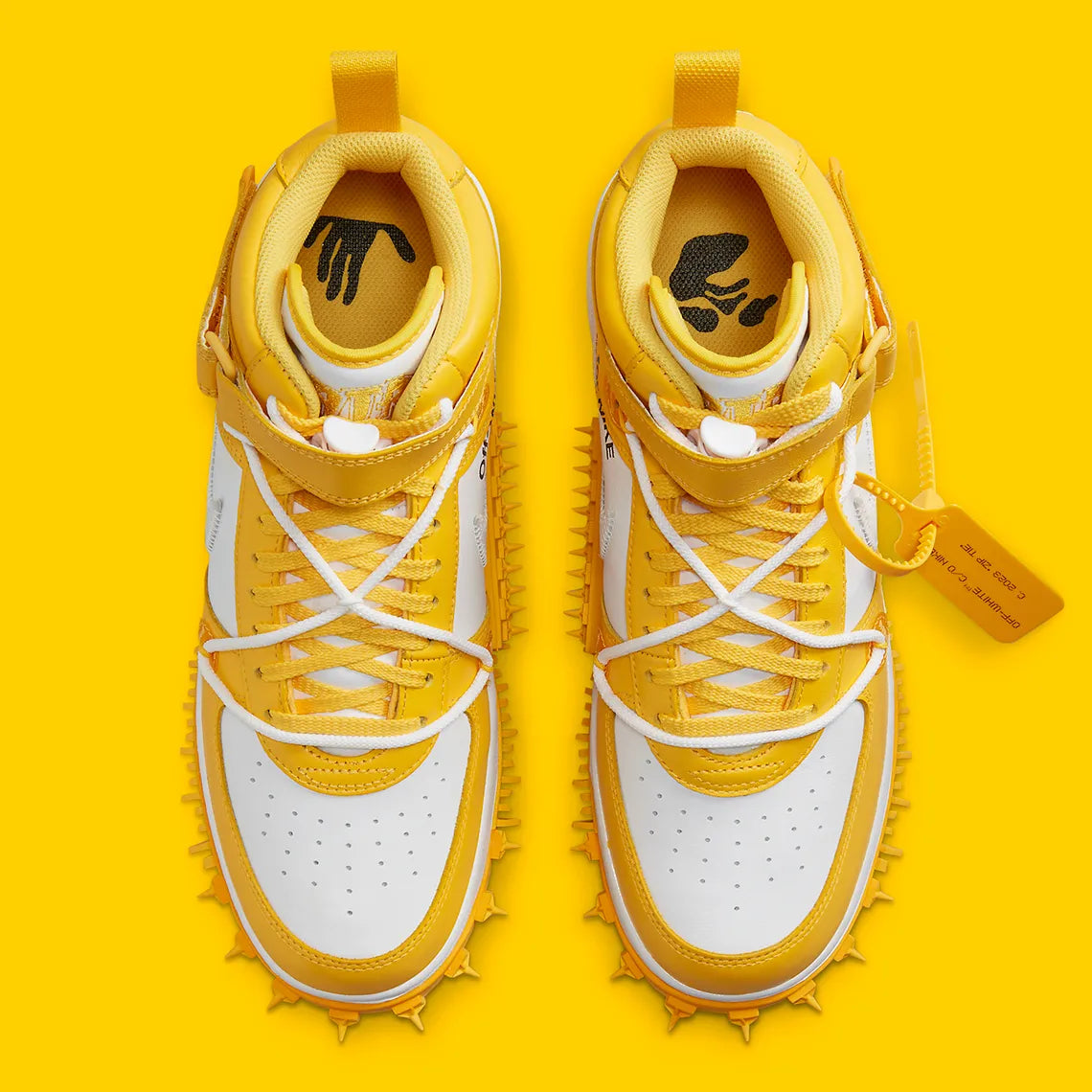 Nike Air Force 1 Mid SP Off White Varsity Maize