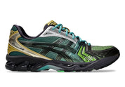 Asics Gel Kayano 14.P Andrade Gradation Green.Vue de coté