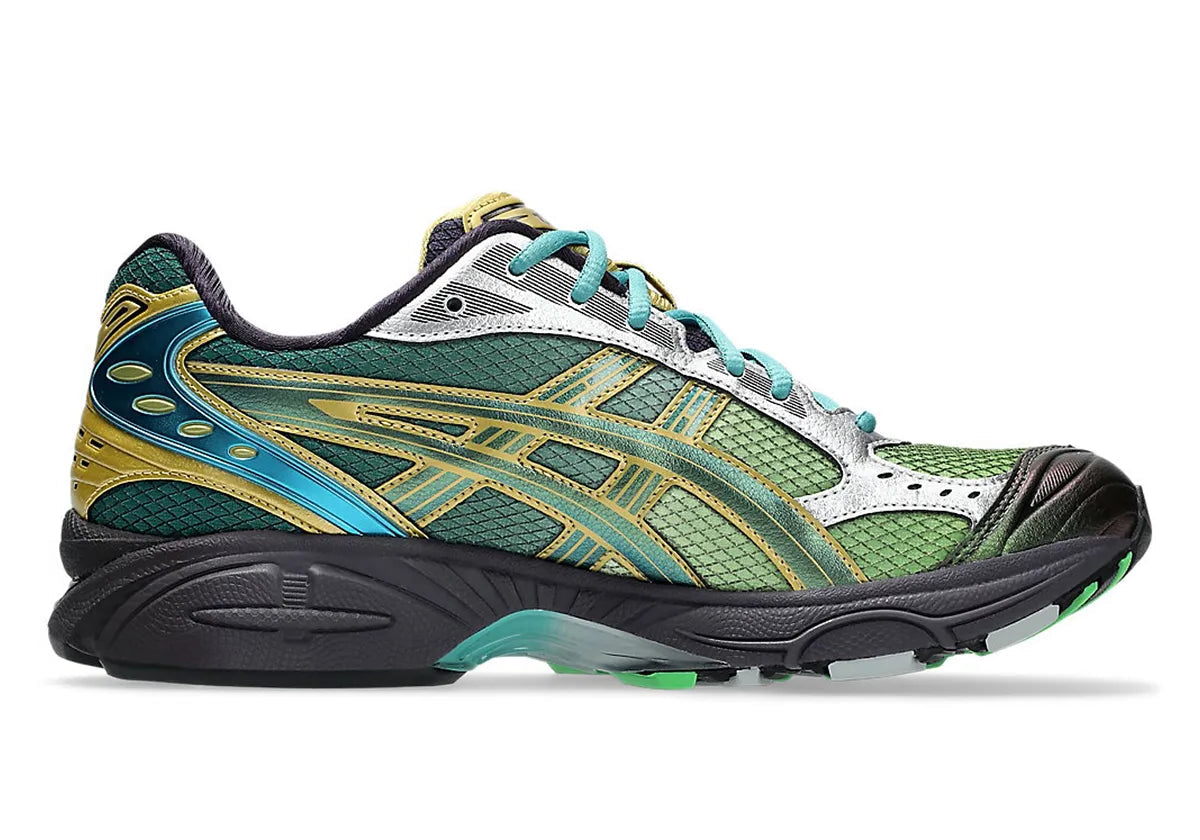Asics Gel Kayano 14.P Andrade Gradation Green.Vue de coté intérieur