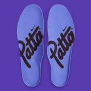 semelle de la air max 90 patta bleu