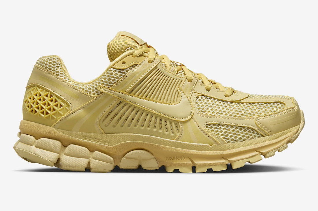 chaussure nike vomero 5 toute jaune confortable course 