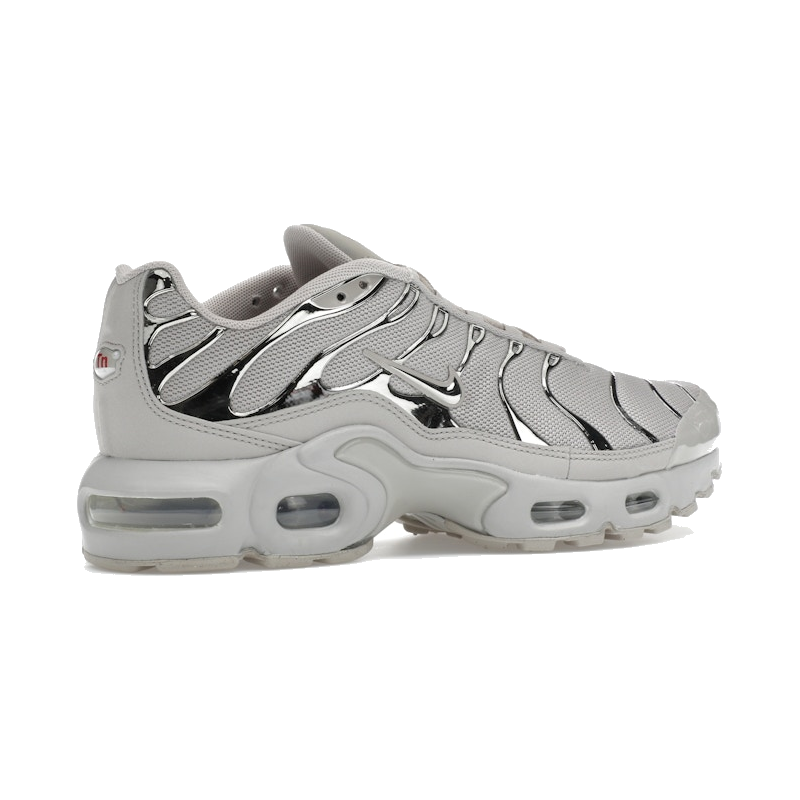 Nike Air Max Plus Light Iron Ore Gym Red Smoke Grey Metallic Silver