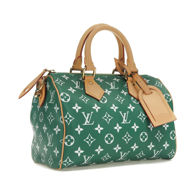 Louis Vuitton Speedy P9 Bandoulière 25 Monogram Leather Green