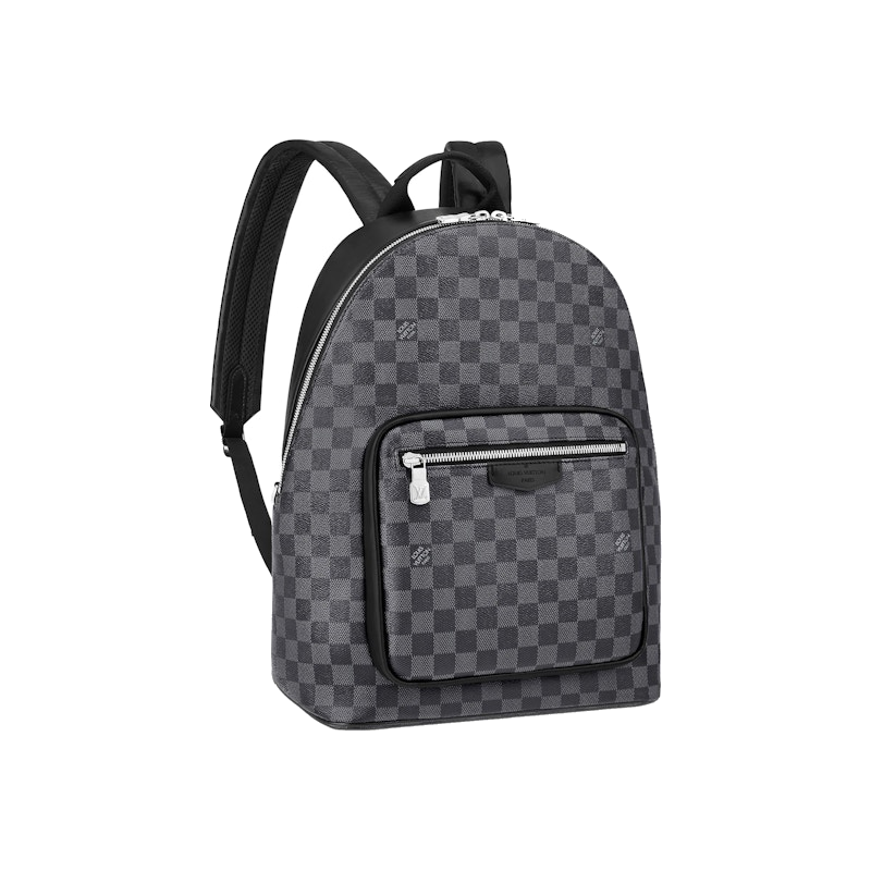 Louis Vuitton Josh Backpack Damier Graphite Black