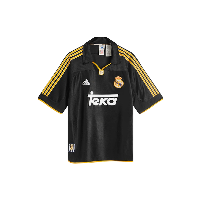 Adidas Real Madrid 99/00 Away Jersey Black