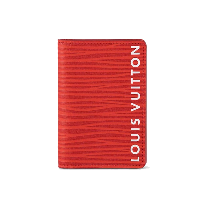Louis Vuitton Pocket Organizer Vermillion Red