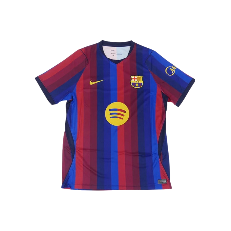 Nike FC Barcelona 2026/27 Stadium Home Dri-FIT Soccer Replica Jersey Deep Garnet/Blue Void/Blackened Blue/Mineral Yellow