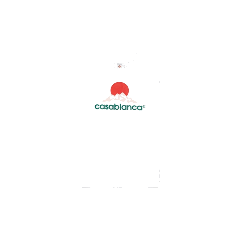 Casablanca Montagne Short Sleeve T-shirt White