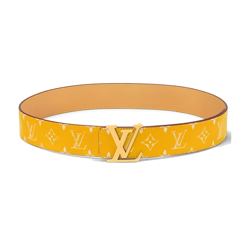 Louis Vuitton LV Initiales 40mm Reversible Belt Yellow
