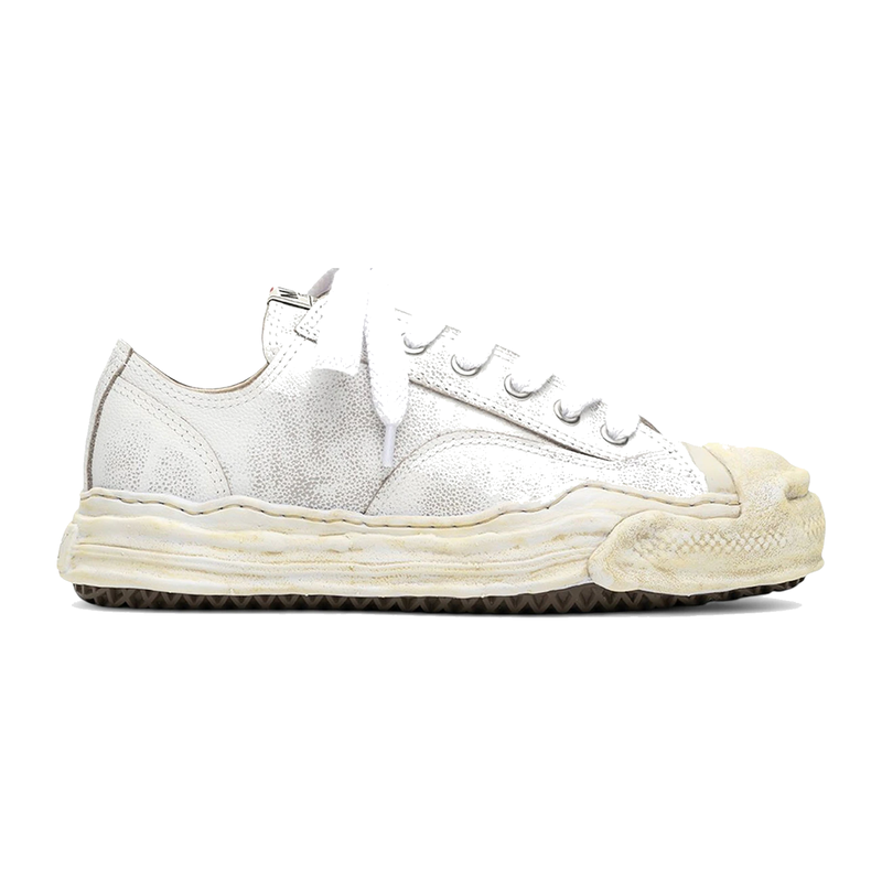 Maison Mihara Yasuhiro Hank OG Sole Shrink Leather Low White