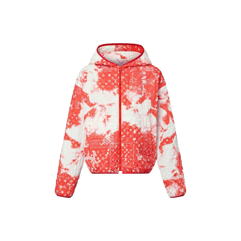 Louis Vuitton Monogram Bandana Windbreaker Orange/White