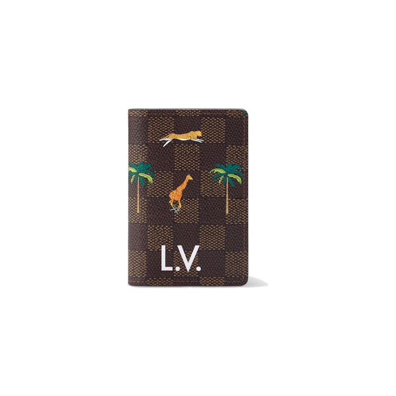Louis Vuitton x The Darjeeling Limited Pocket Organizer Brown