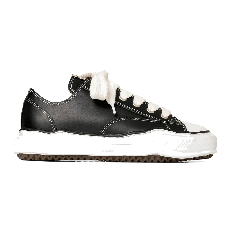 Maison Mihara Yasuhiro Peterson OG Sole Leather Low Black