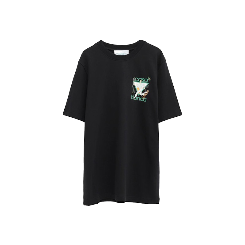 Casablanca Le Jeu T-Shirt Black