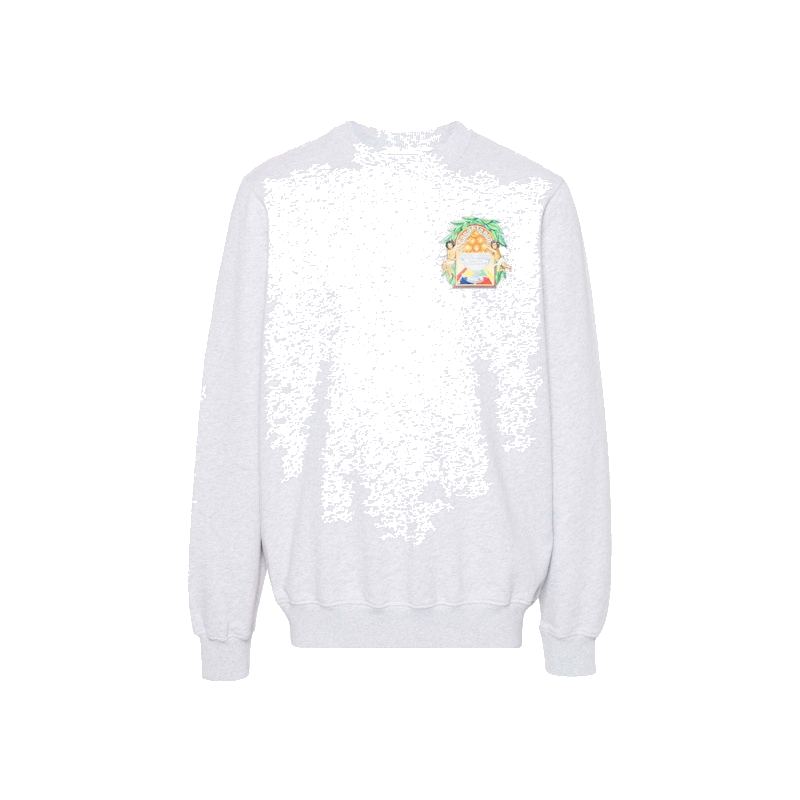 Casablanca Triomphe D'orange Sweatshirt Gray