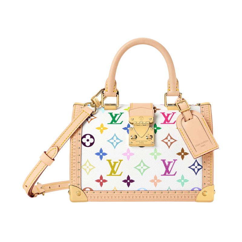 Louis Vuitton x Takashi Murakami Speedy Trunk 20 Multicolored