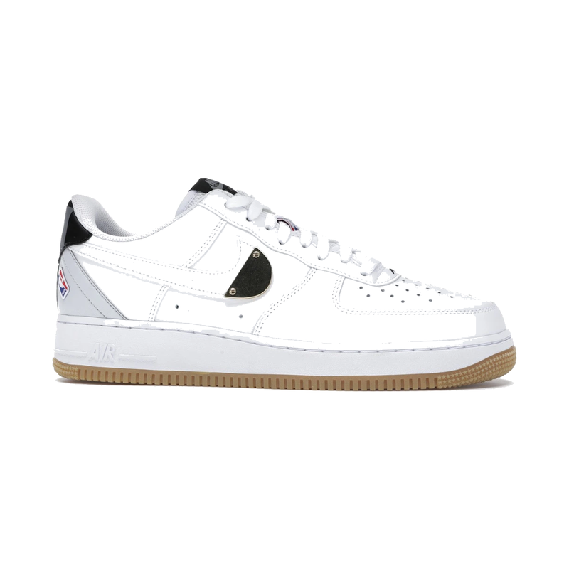 Nike Air Force 1 Low NBA White Grey Gum